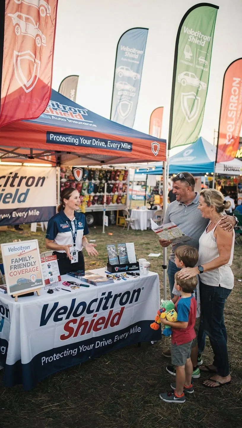 Ilustracja pokazująca różne rodzaje pojazdów objętych ubezpieczeniem, od samochodów osobowych po motocykle.